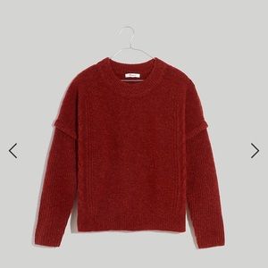 Madewell Cable Havener Pullover NWOT